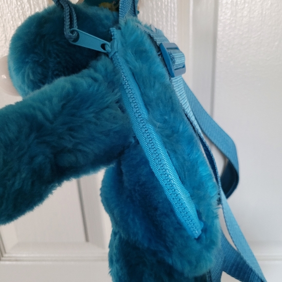 Vintage 1997 Cookie Monster Plush Backpack - Picture 11 of 14